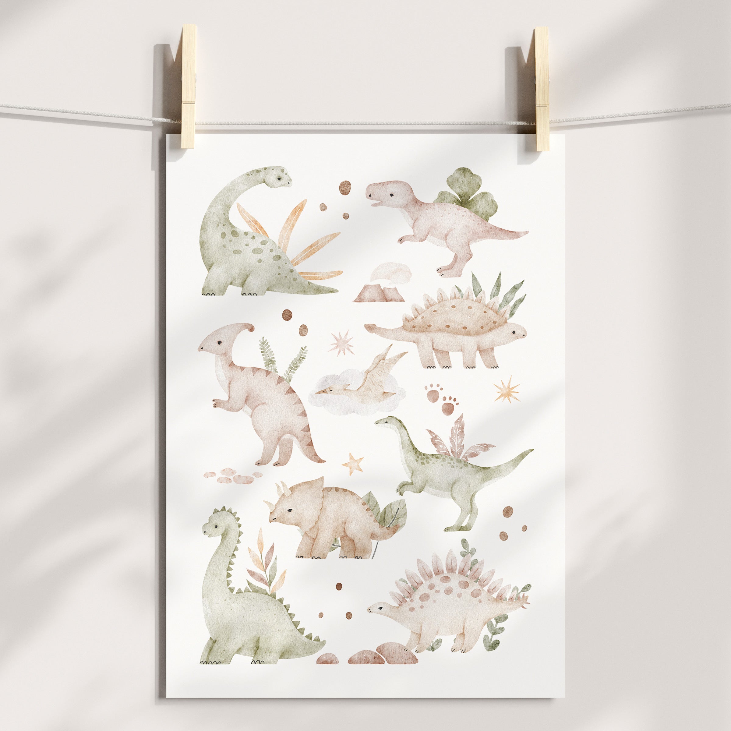 Dinosaurs Print