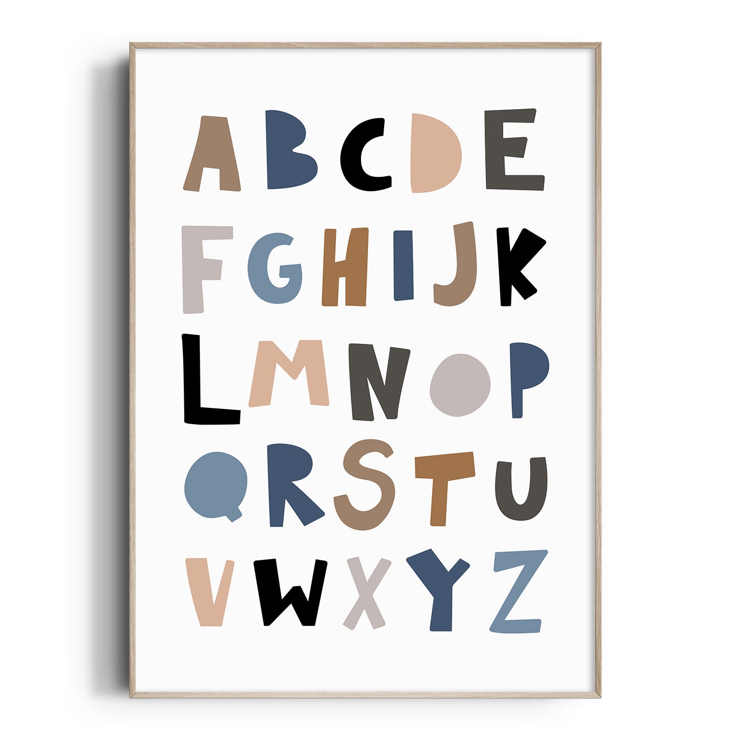 Space Alphabet Print