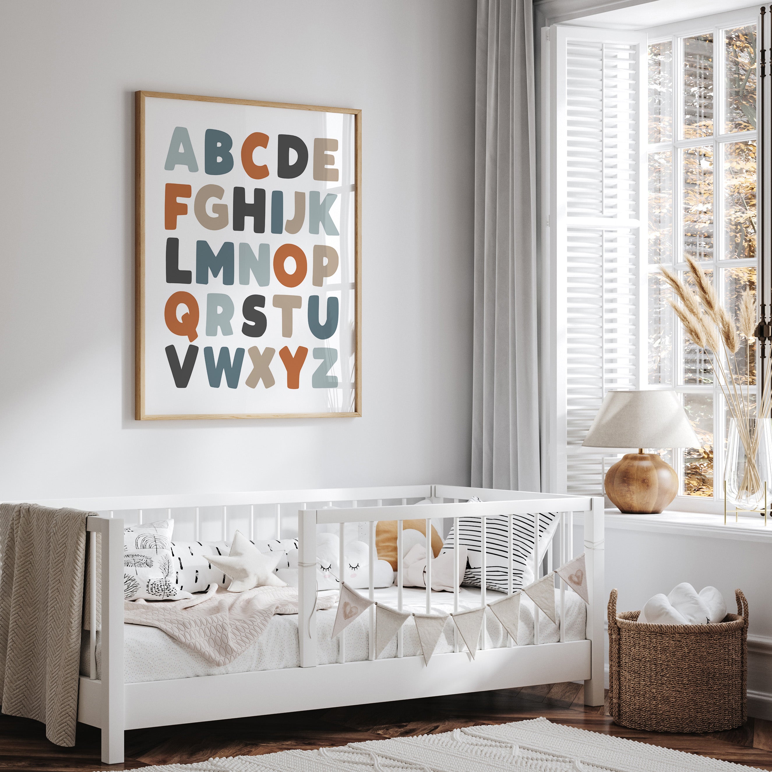 Sea Alphabet Print