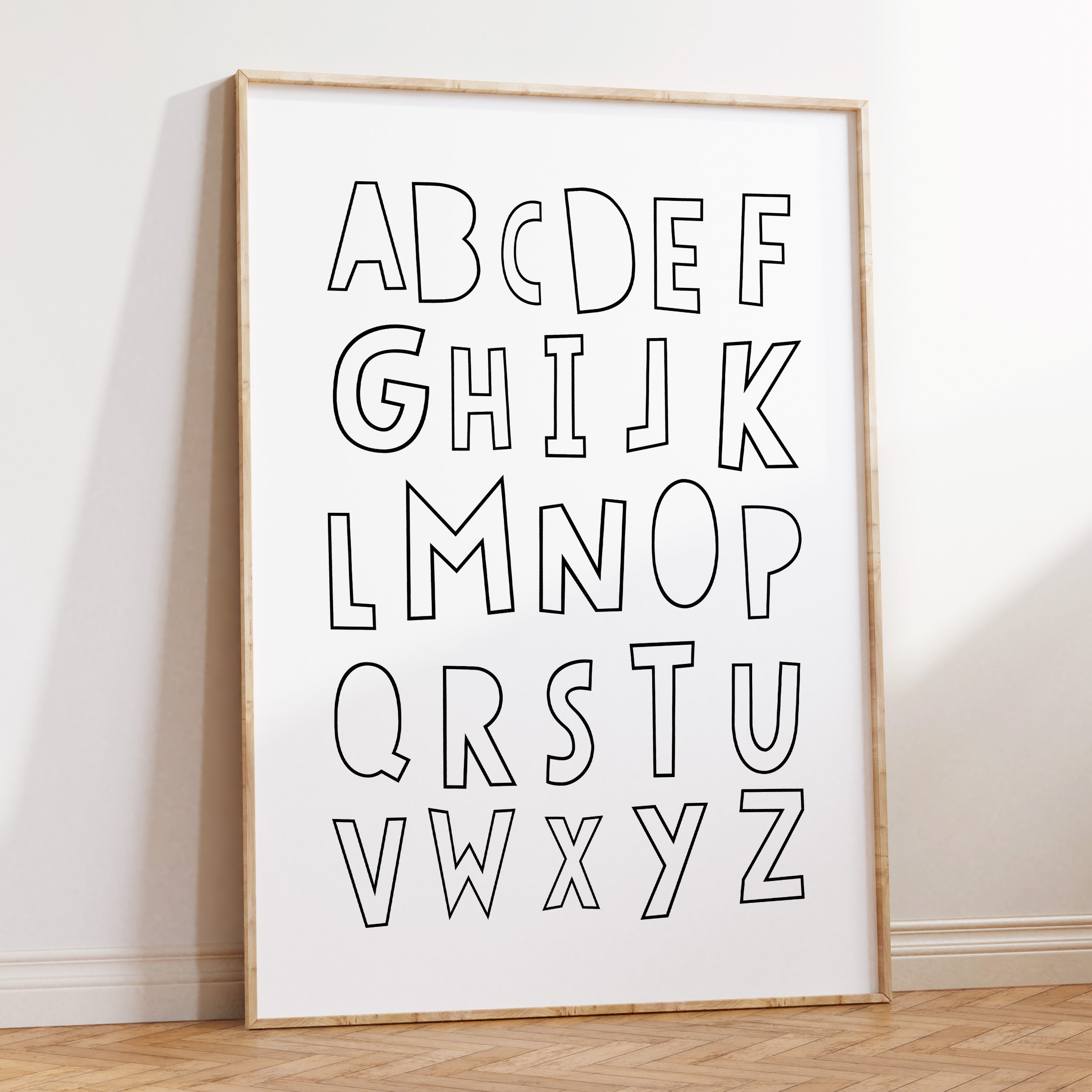 Alphabet Print