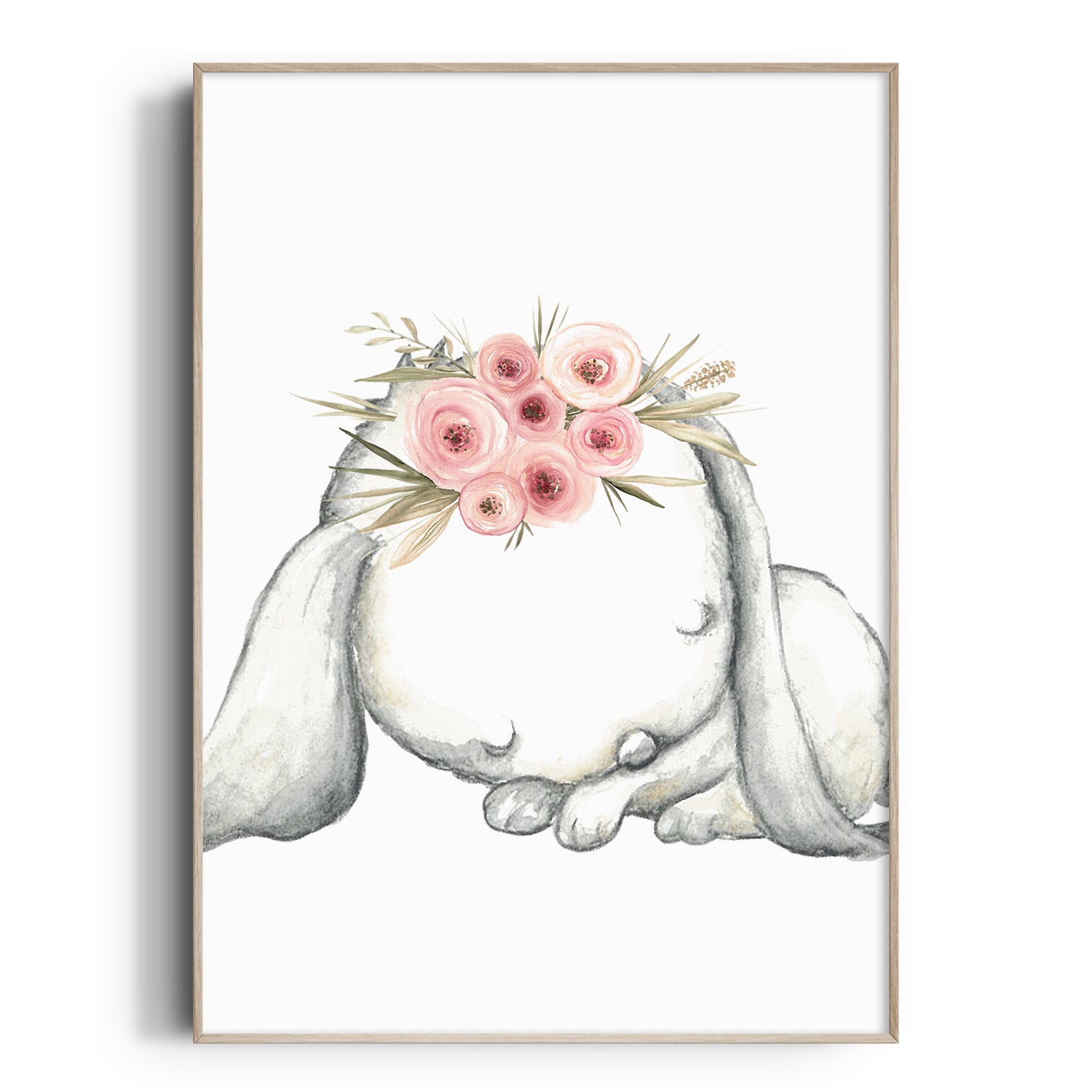 Woodland Bunny Print