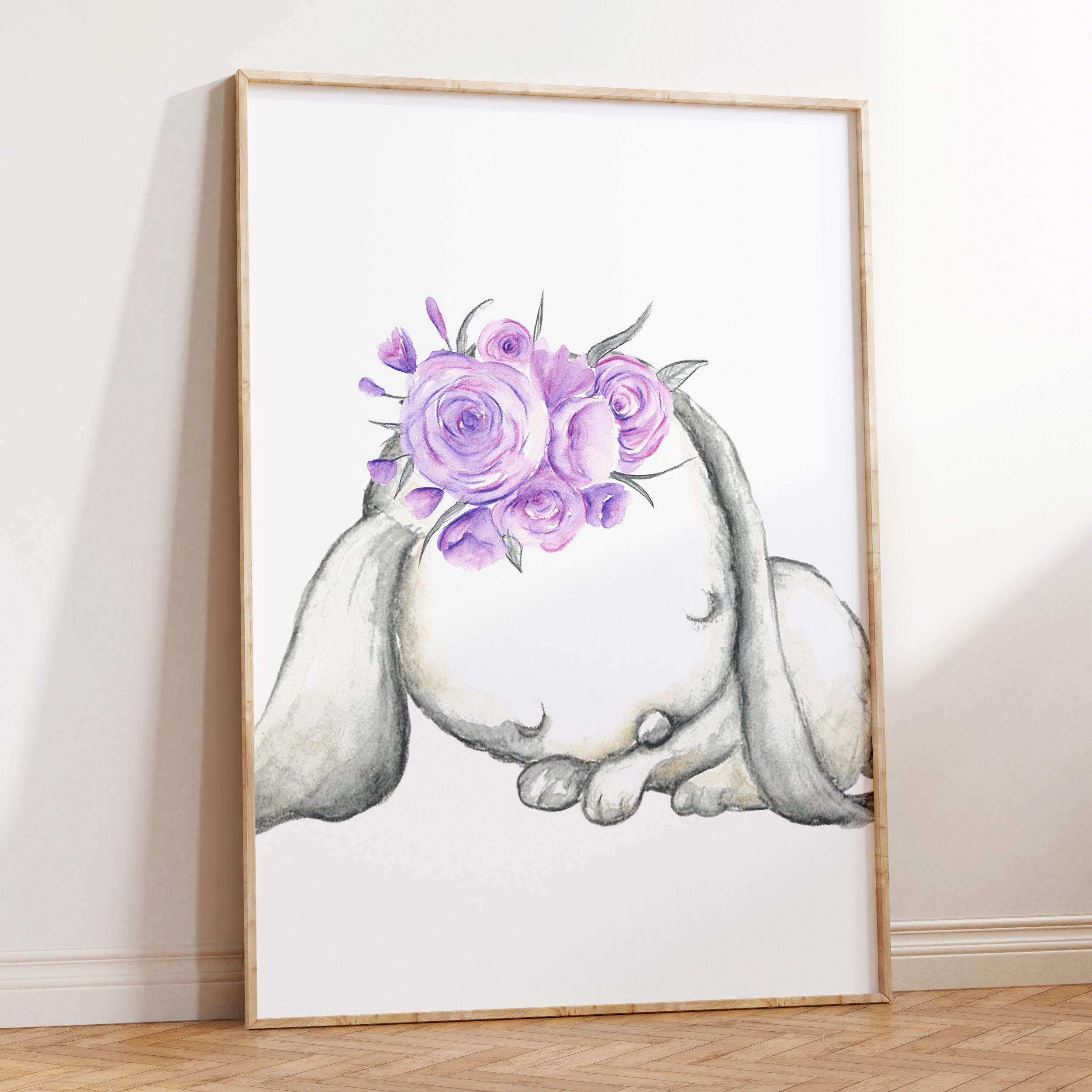 Woodland Bunny Print