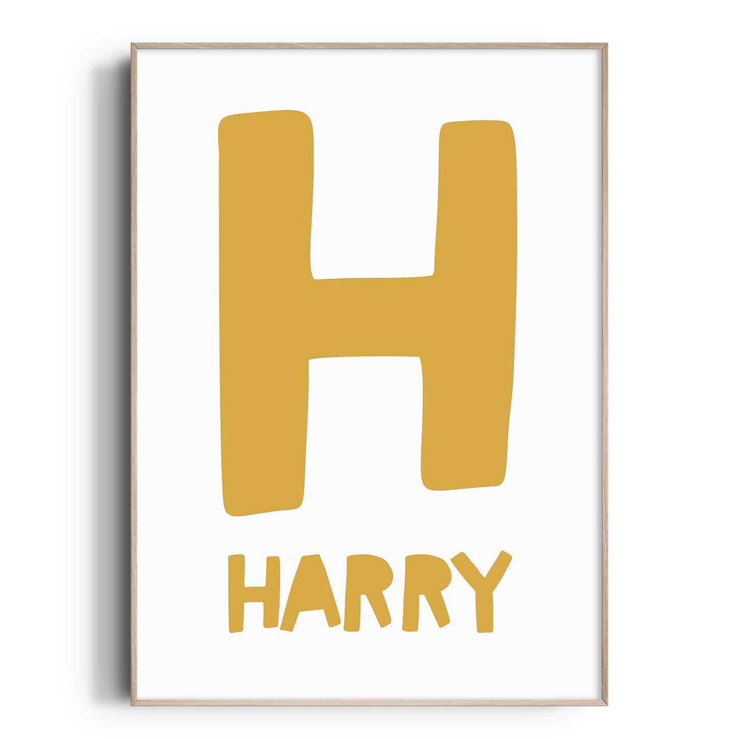 Letter & Name Print
