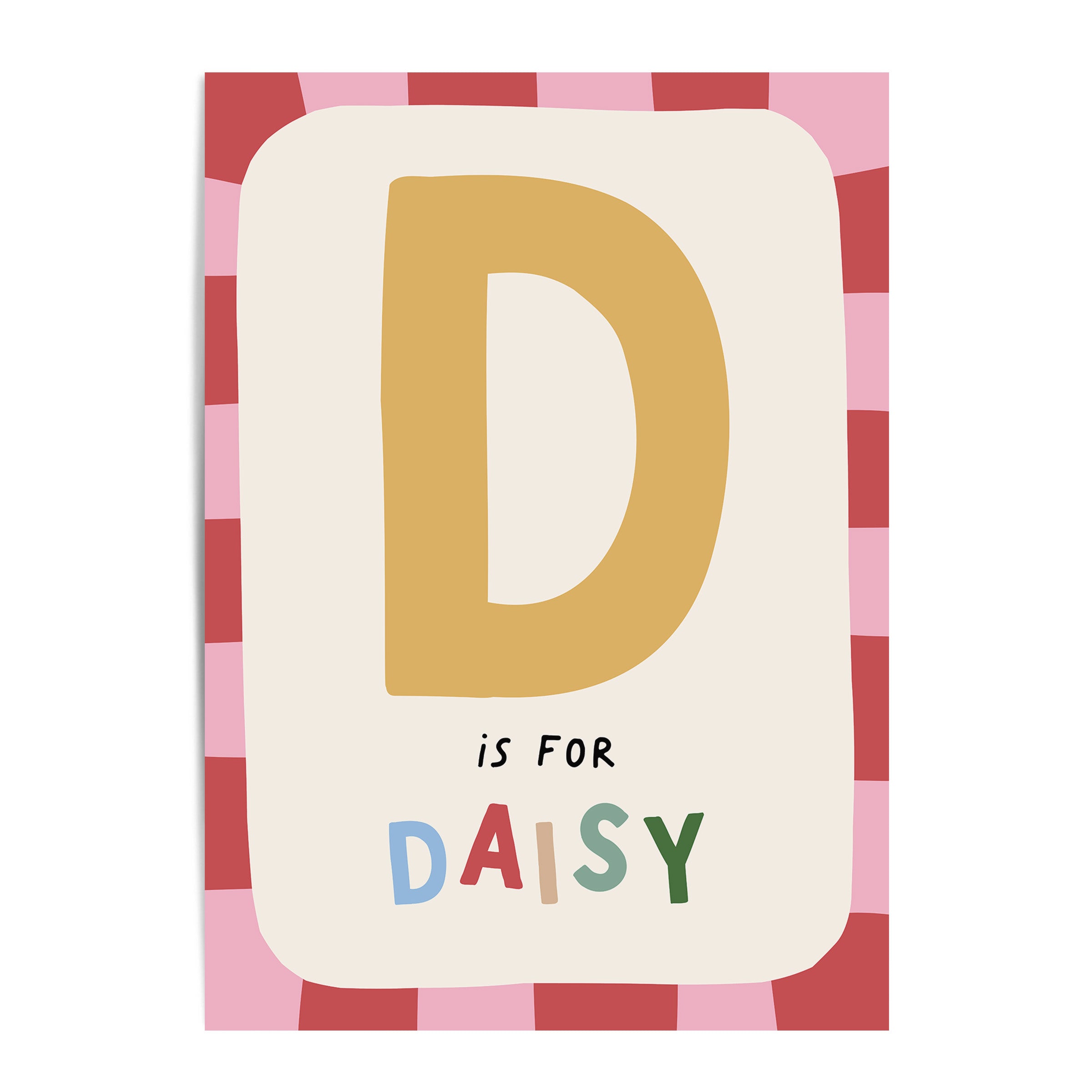 Checker Name & Initial Print