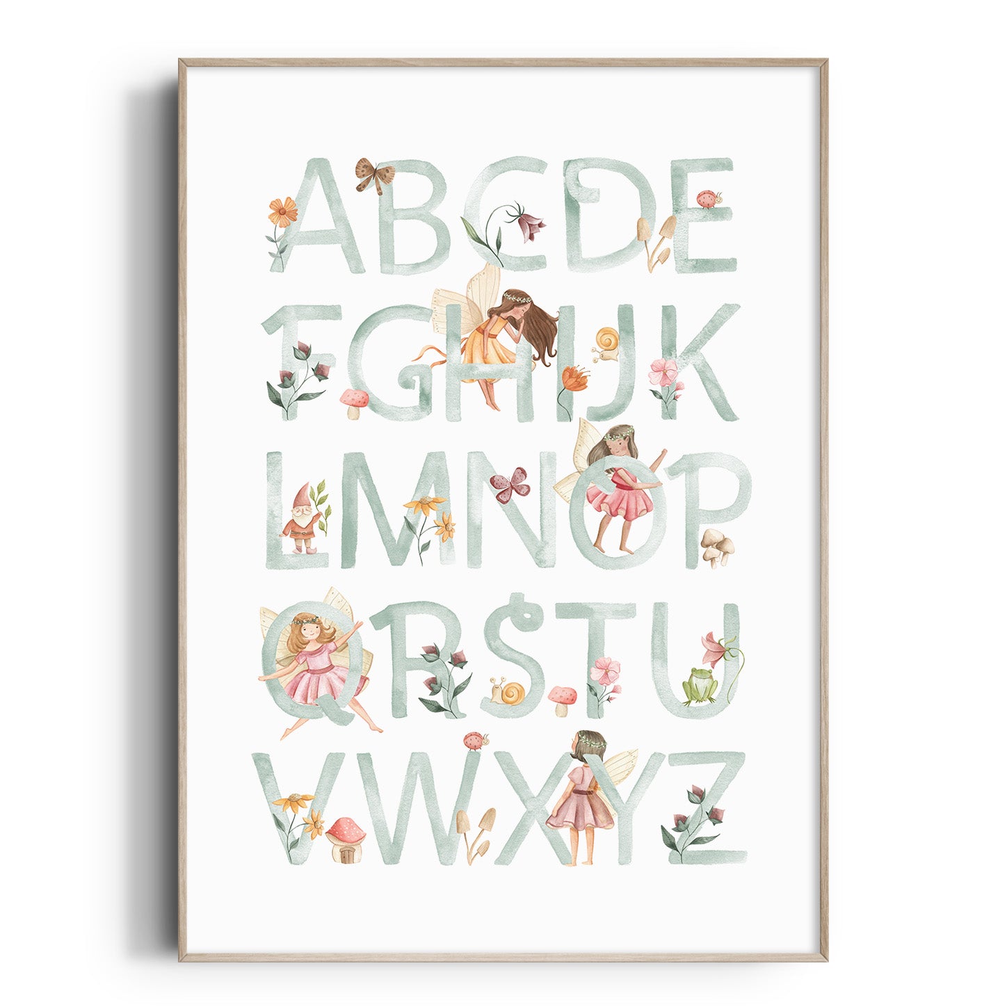 Fairy Alphabet Print