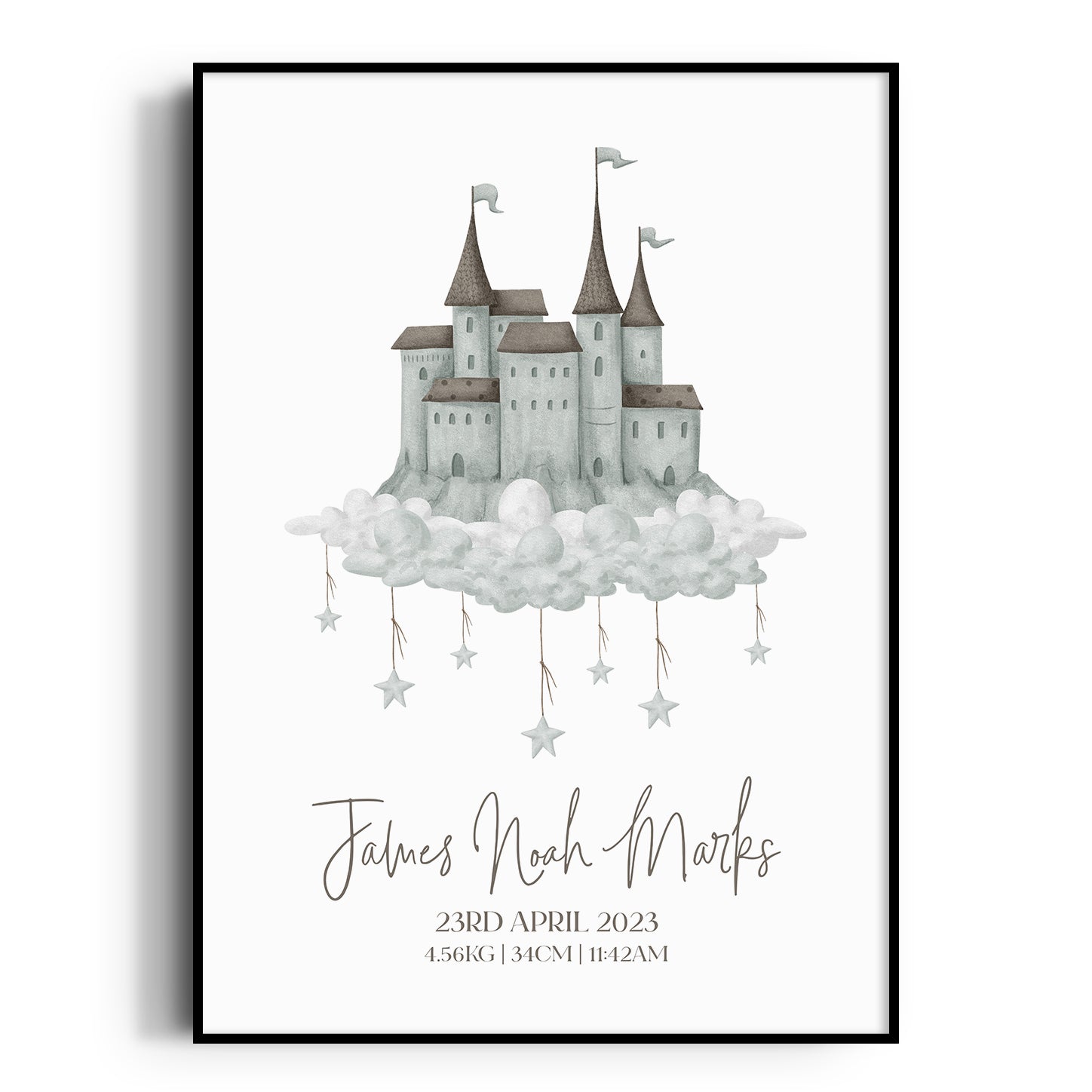 Mystic Castle Birth Print
