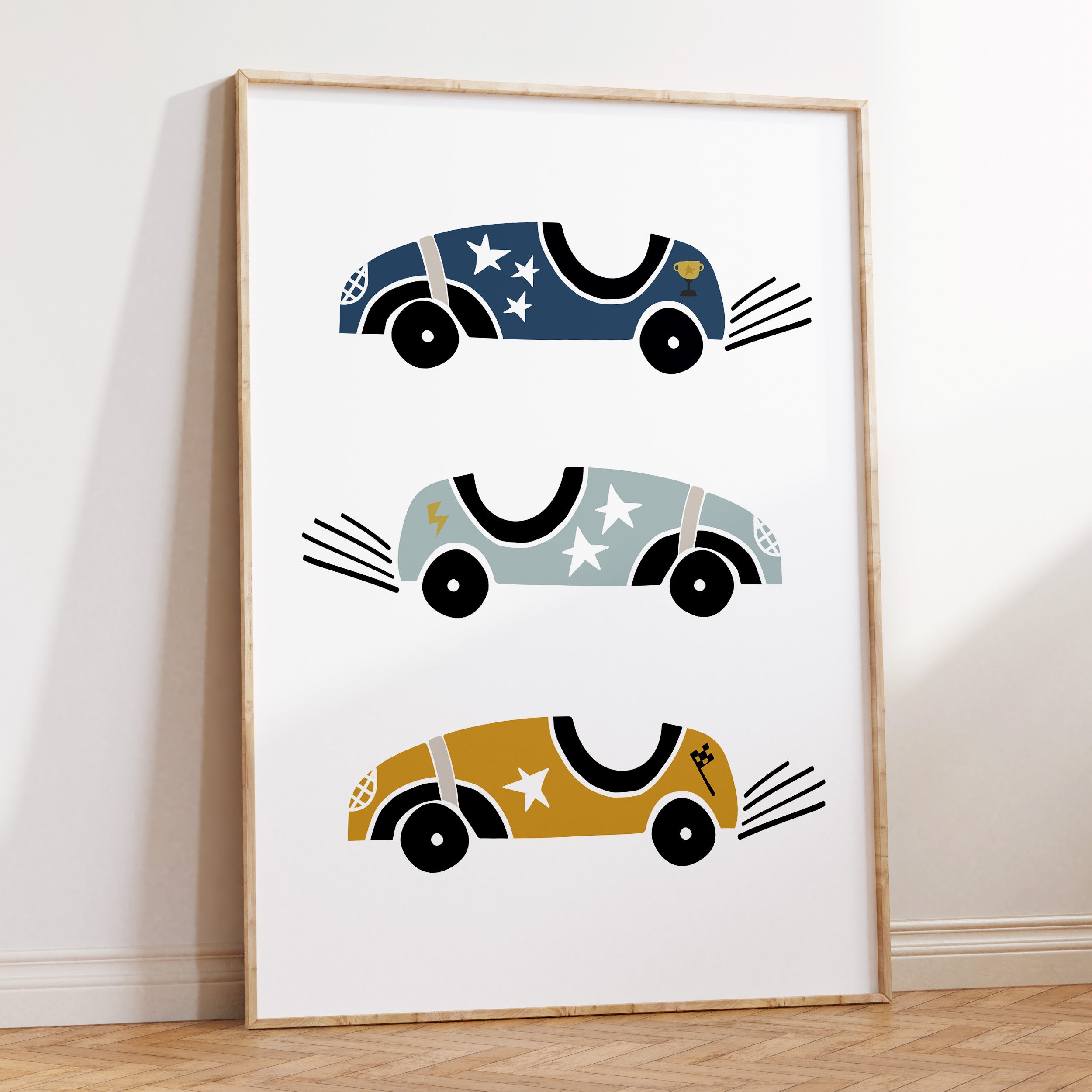 Racing Cars Print