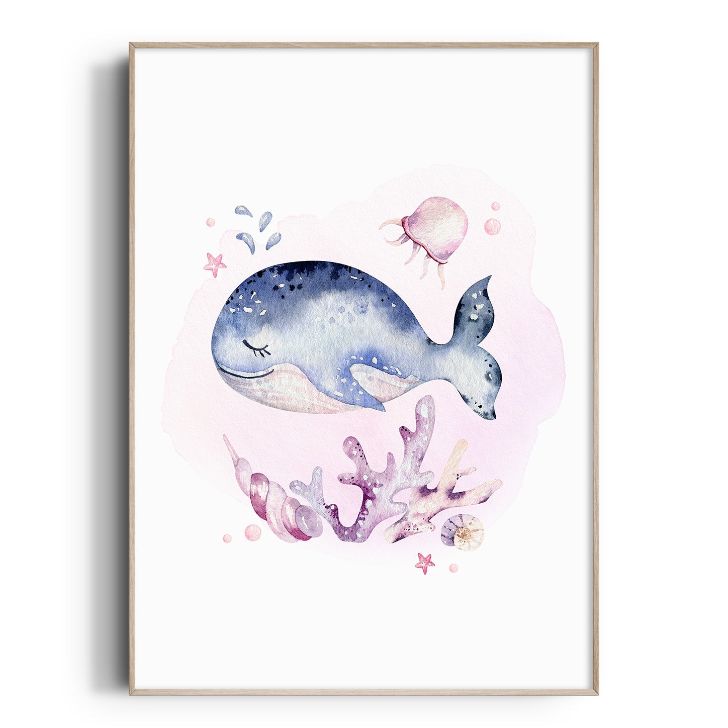 Baby Whale Print