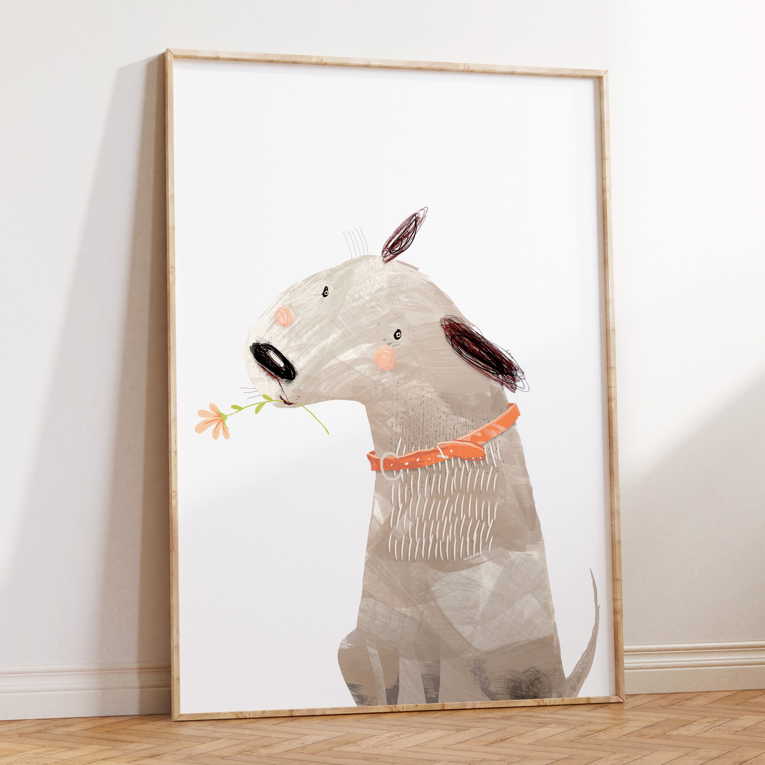 Little Miss Puppy Print
