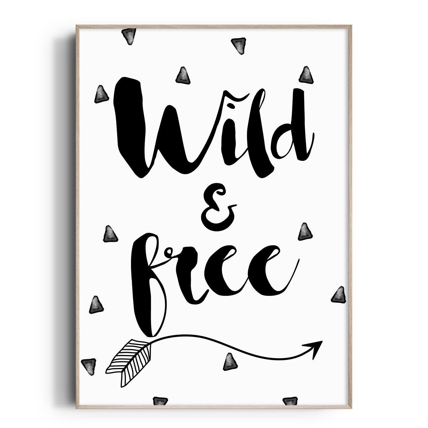 Tribal Arrow Wild & Free Print