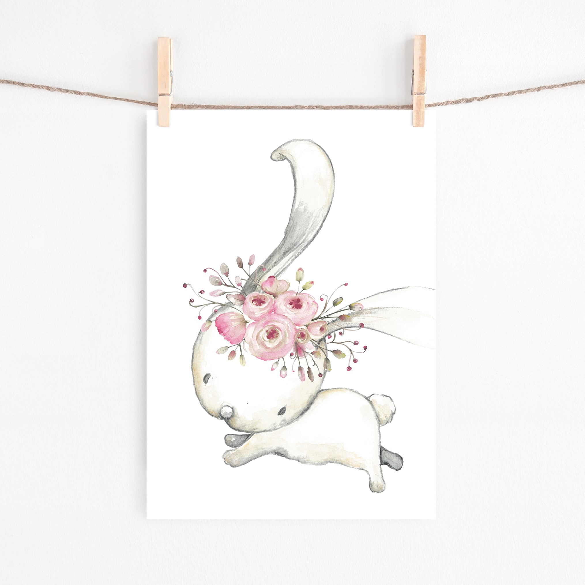Woodland Bunny & Birth Prints