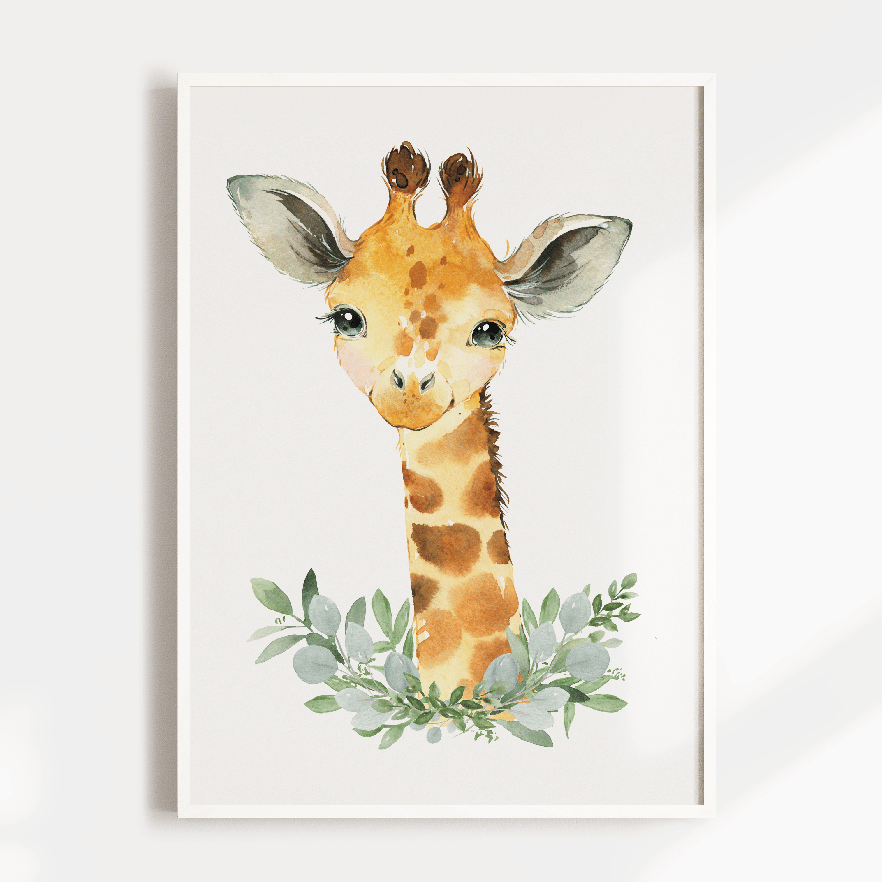 Lion, Elephant & Giraffe Prints
