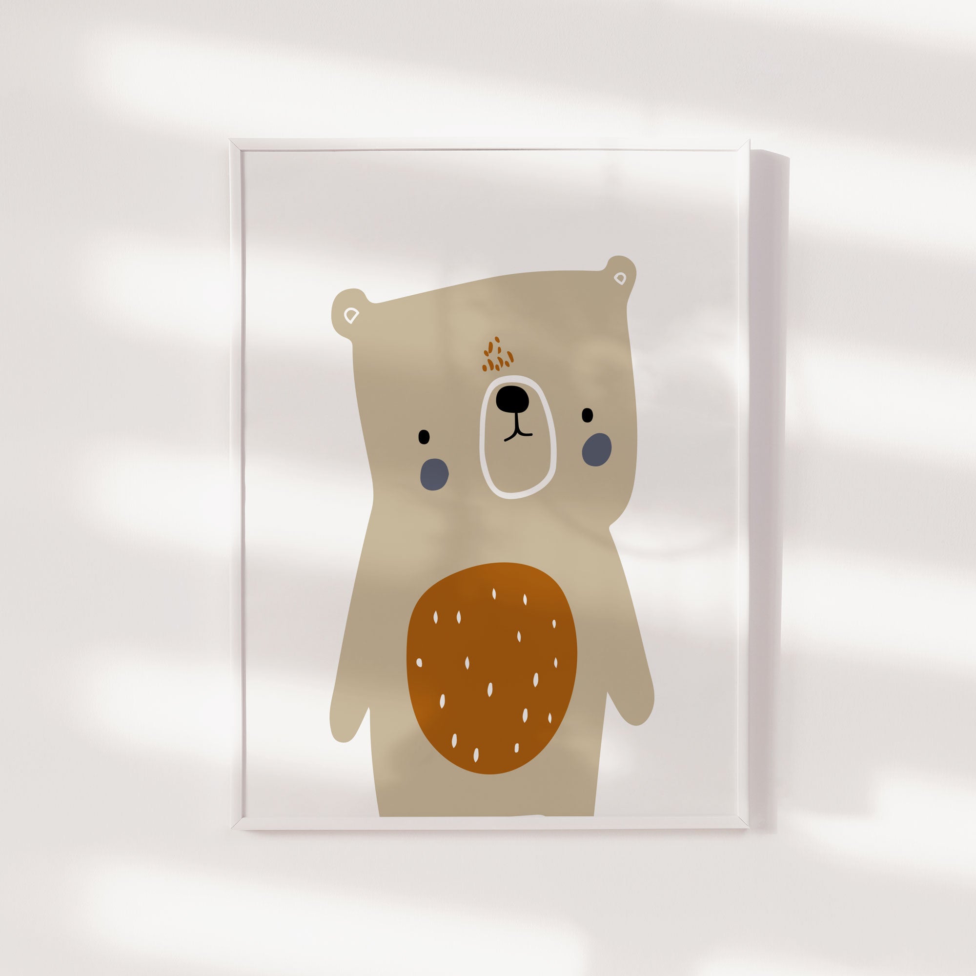 Woodland Bear Print