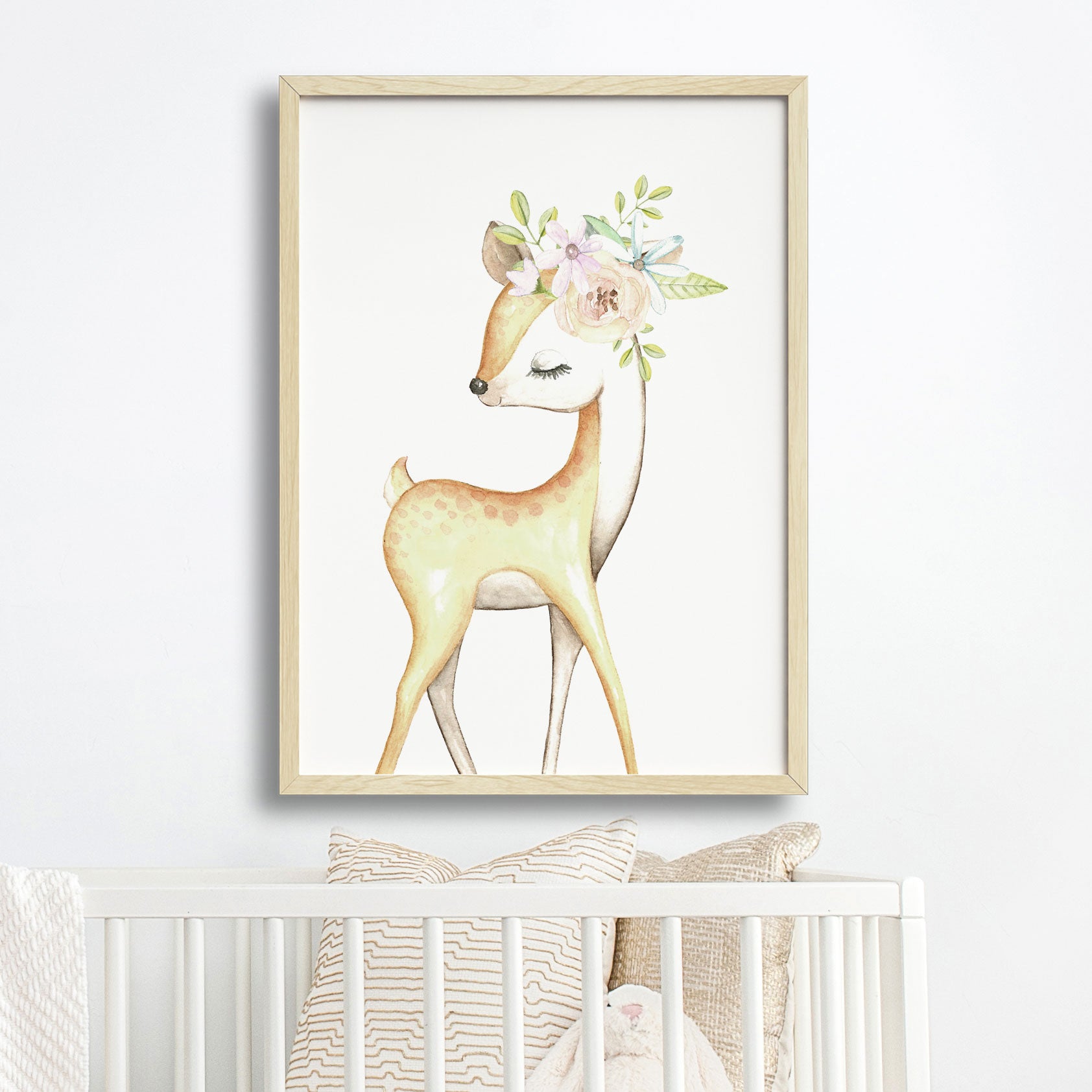 Woodland Deer Print