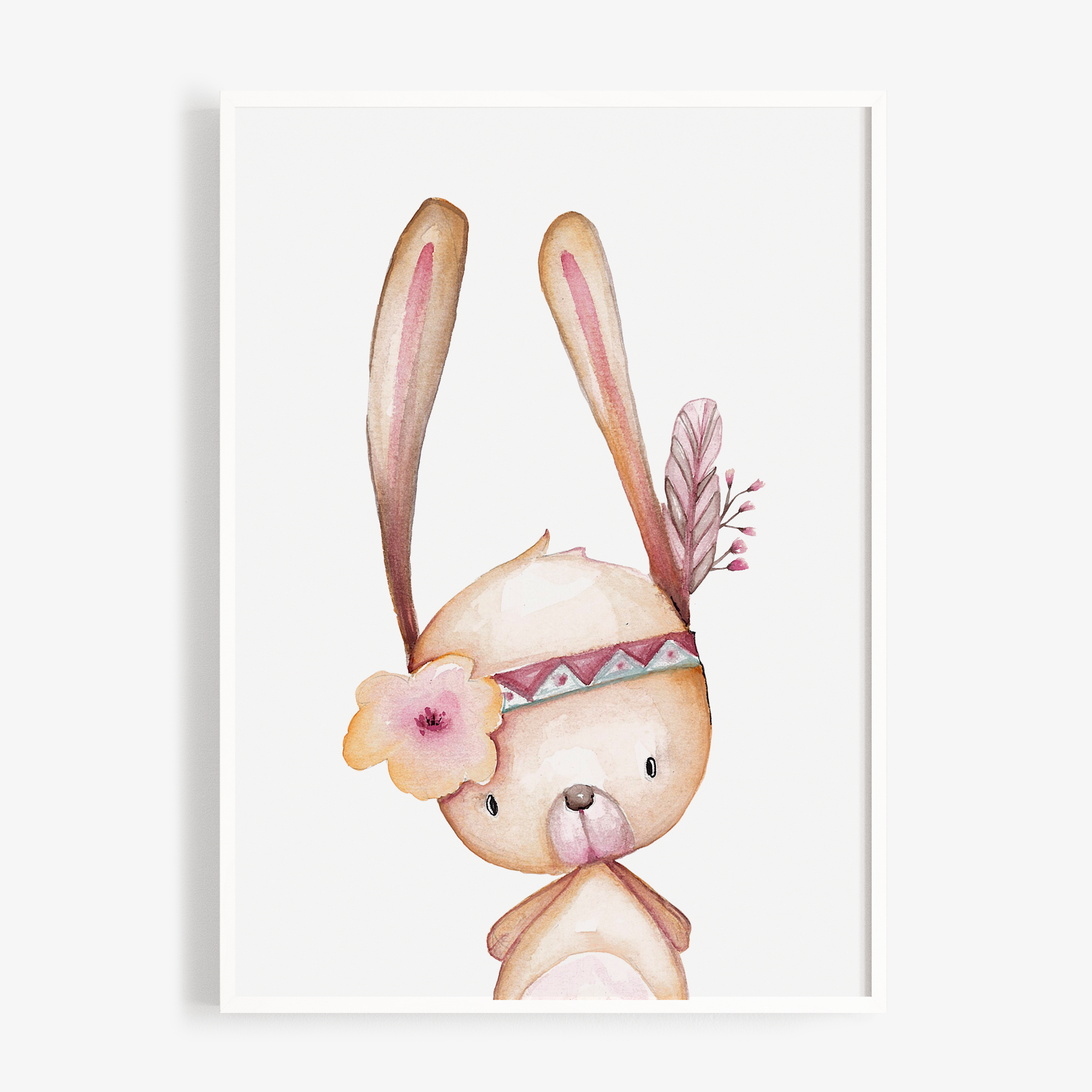 Woodland Bunny Print