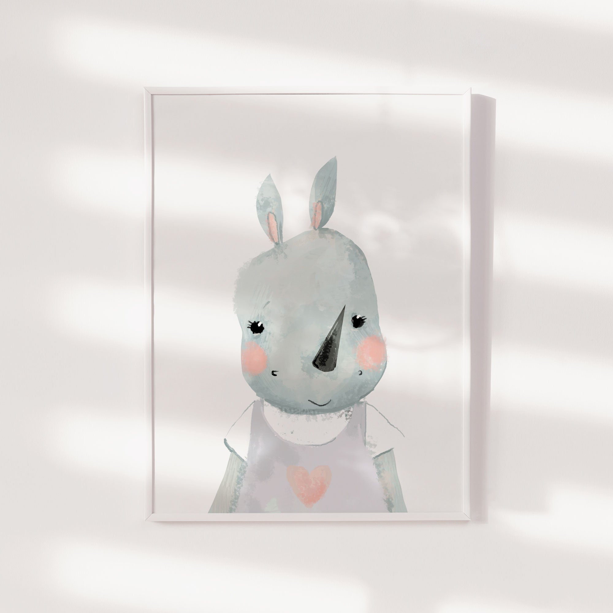 Little Miss Hippo Print