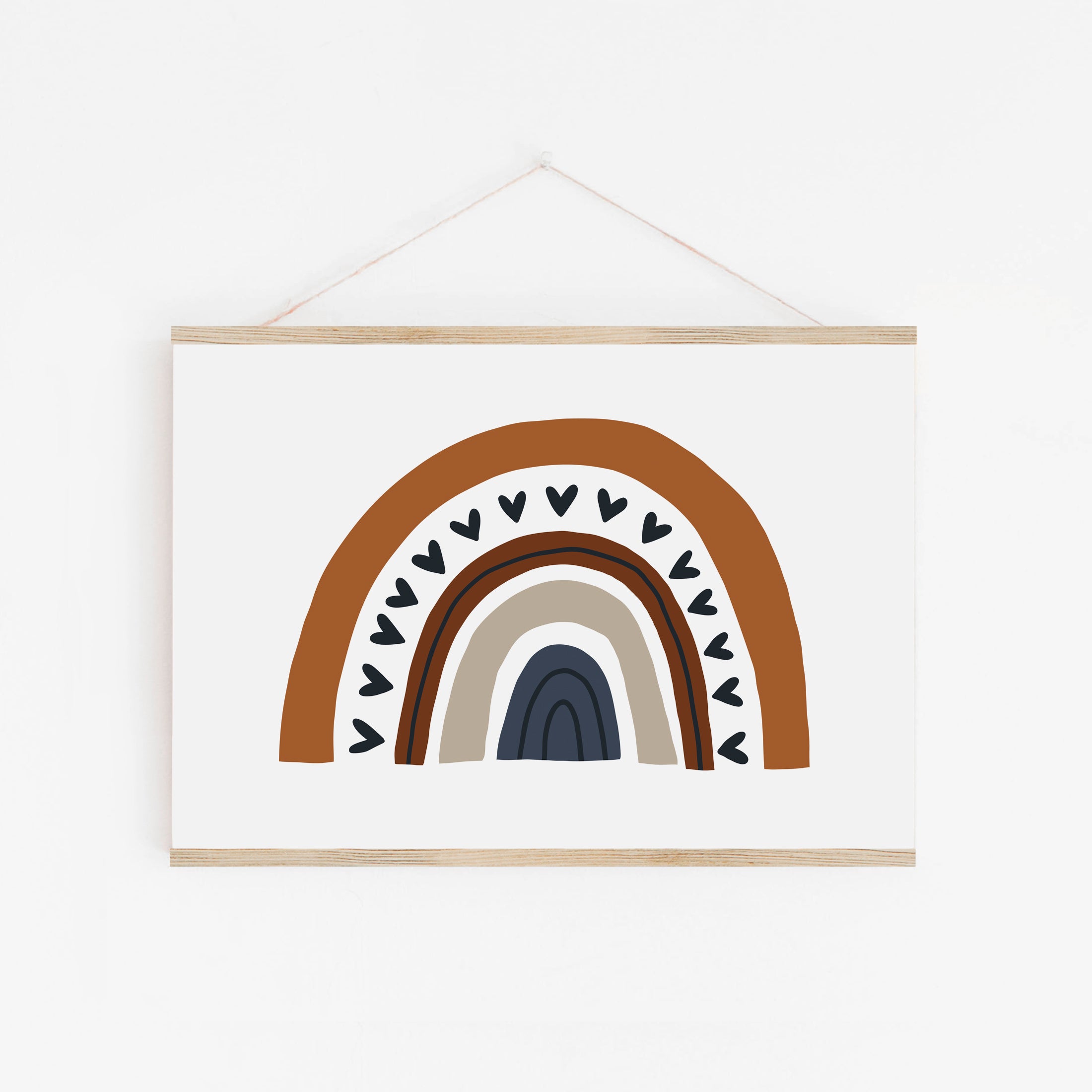Rainbow Nursery Print