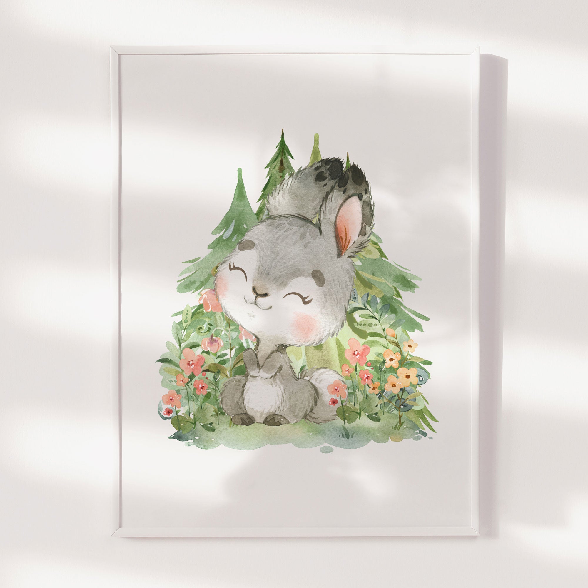 Woodland Deer, Fox & Bunny
