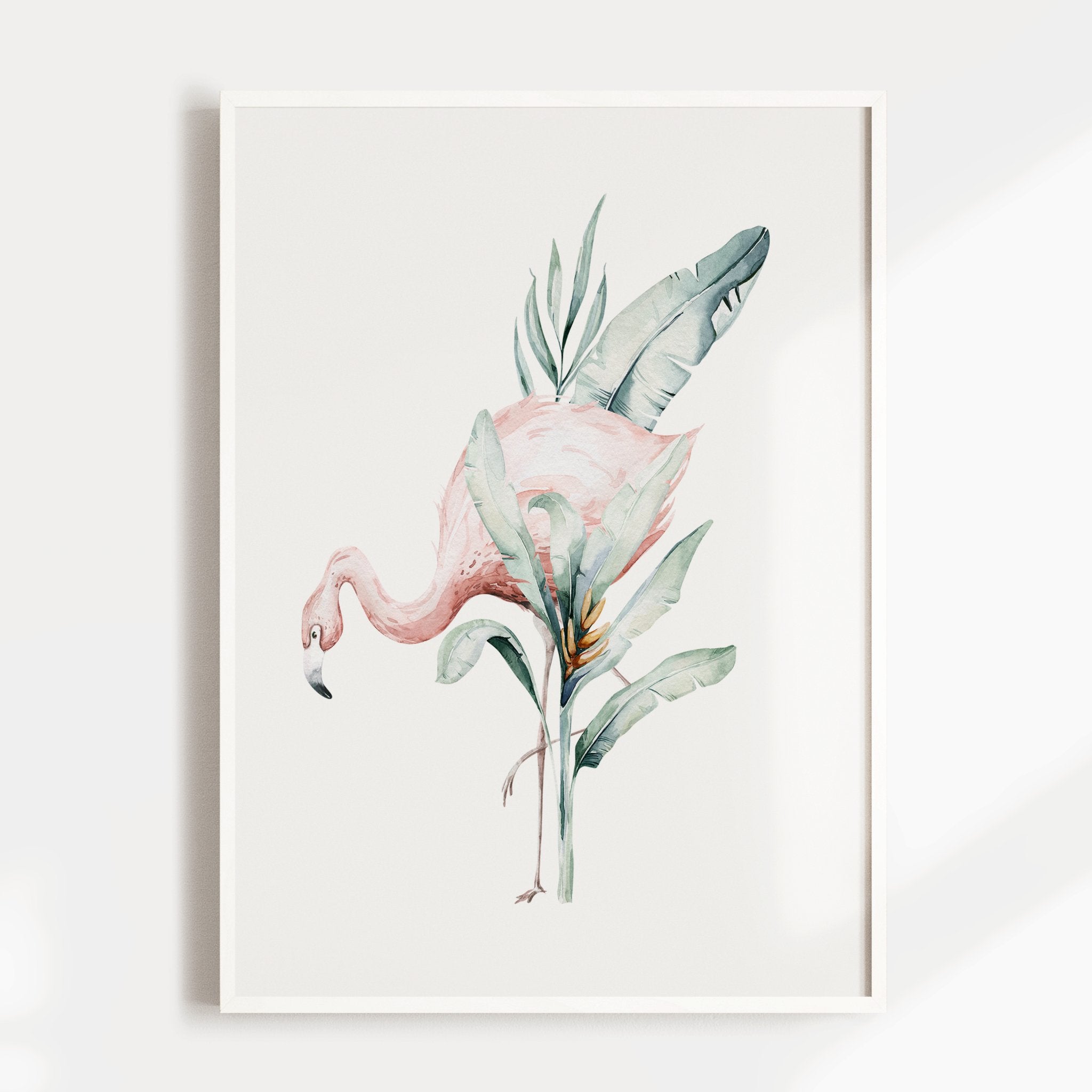 African Flamingos & Name Prints