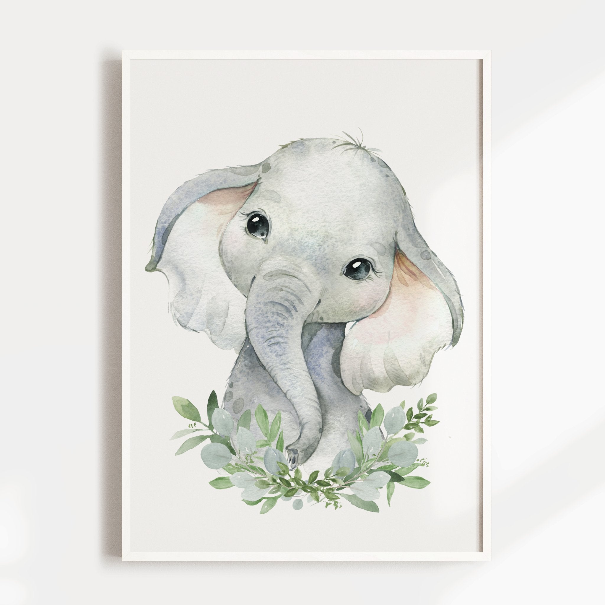 Baby Elephant Print