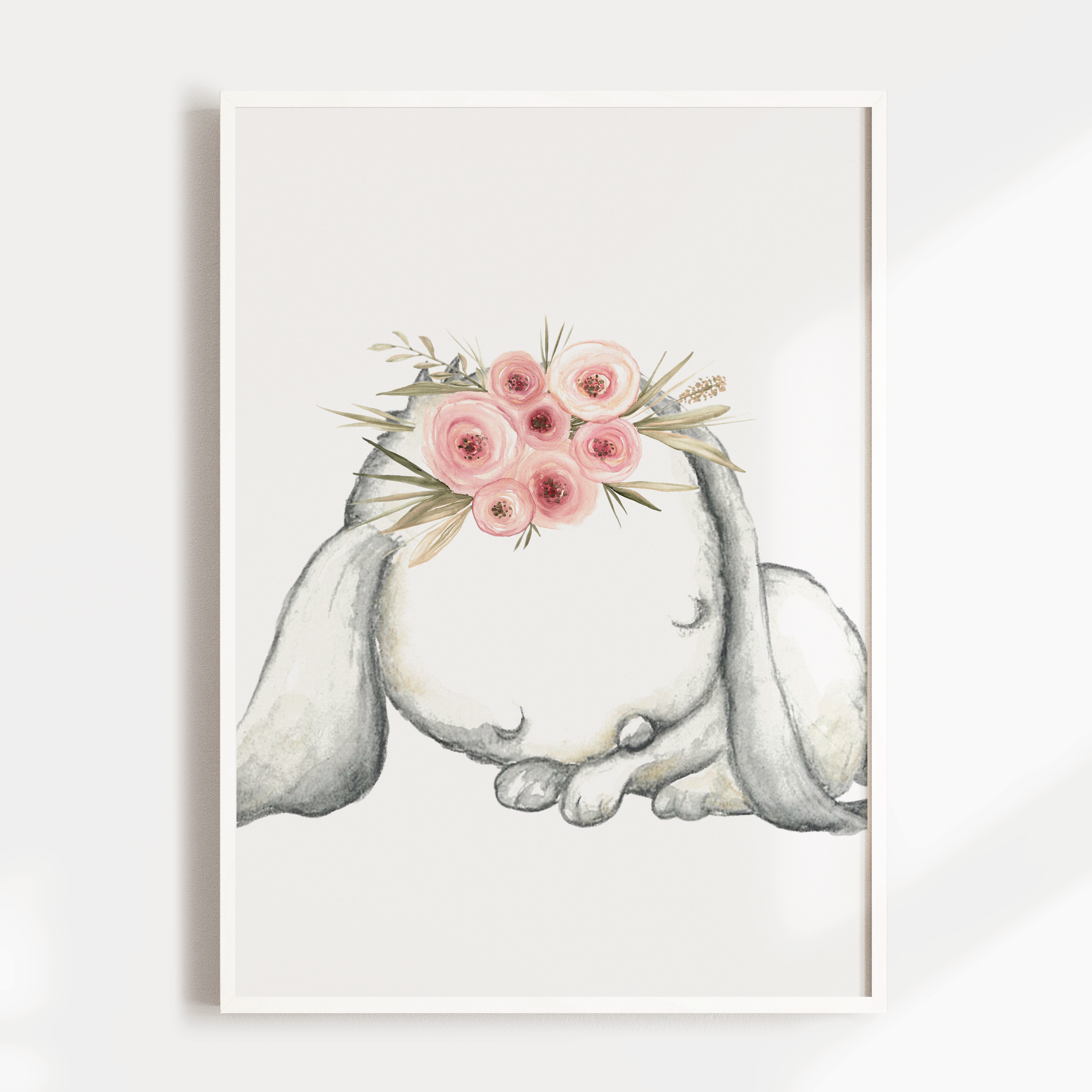Woodland Bunny Print
