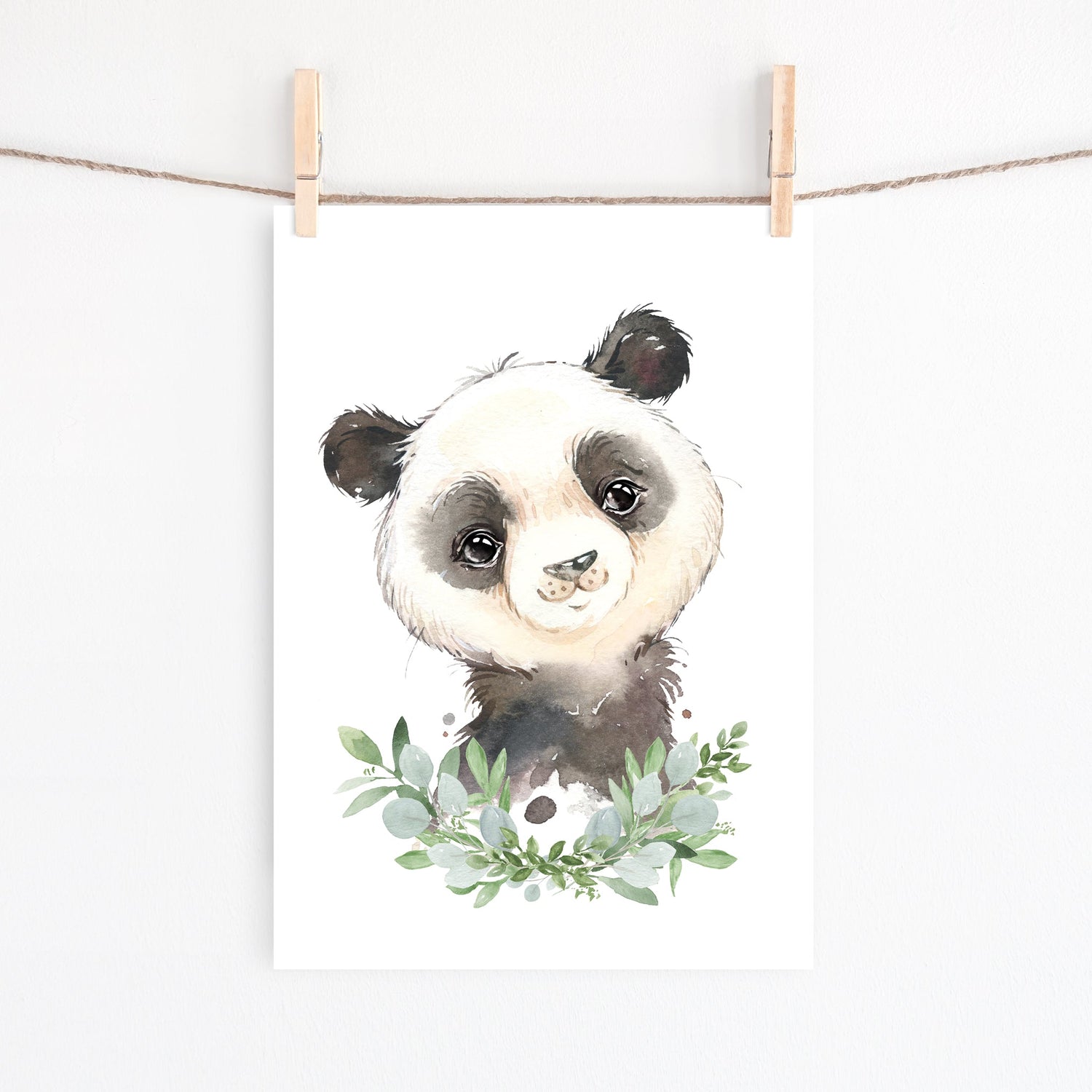 Baby Panda Print