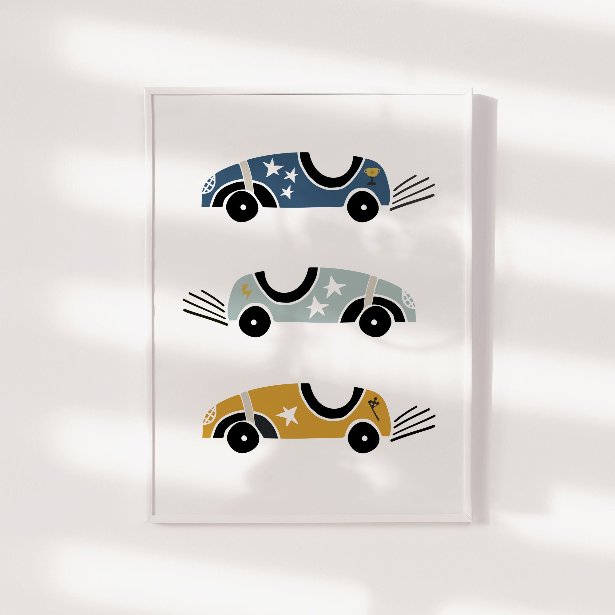 Racing Cars Print