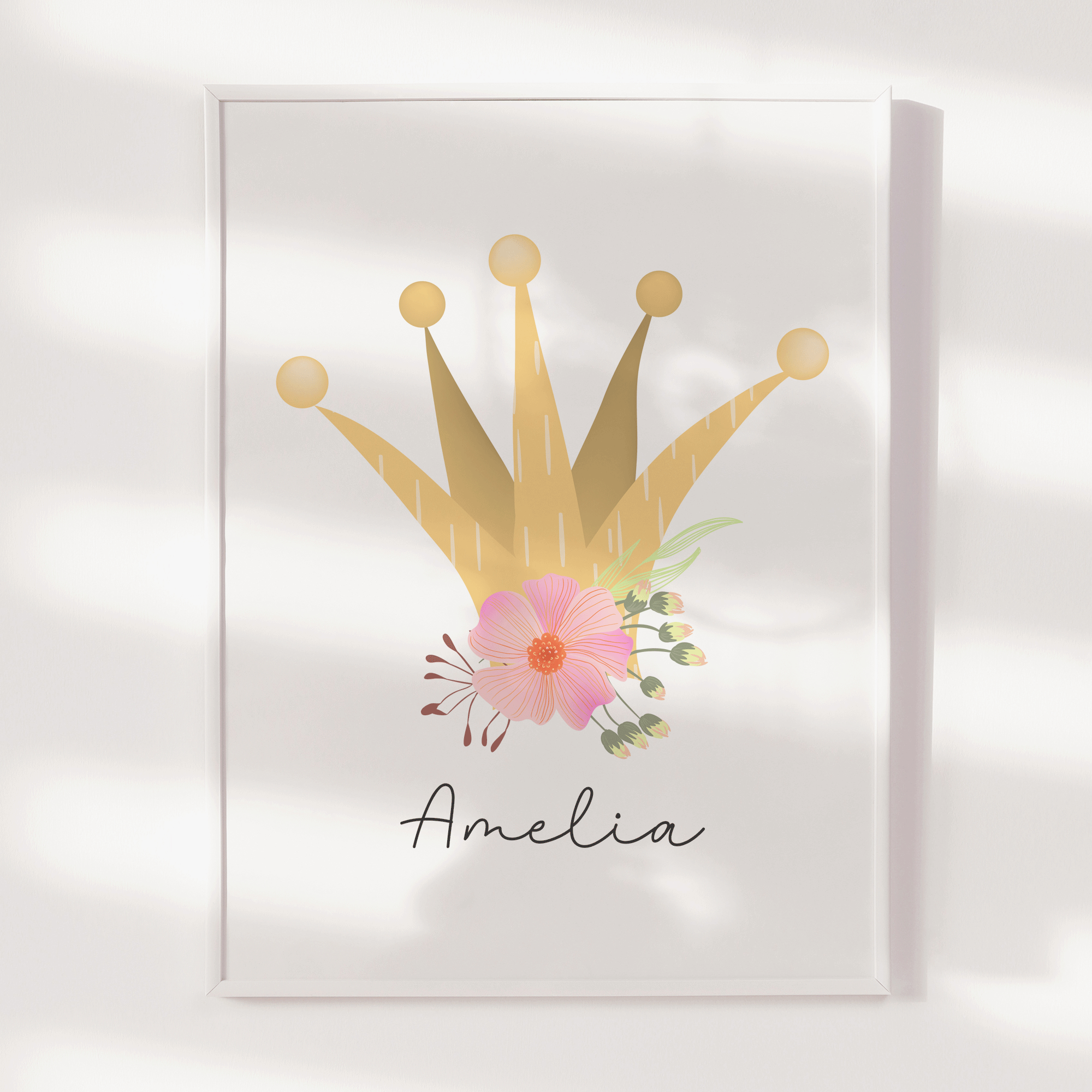 Crown Name Print