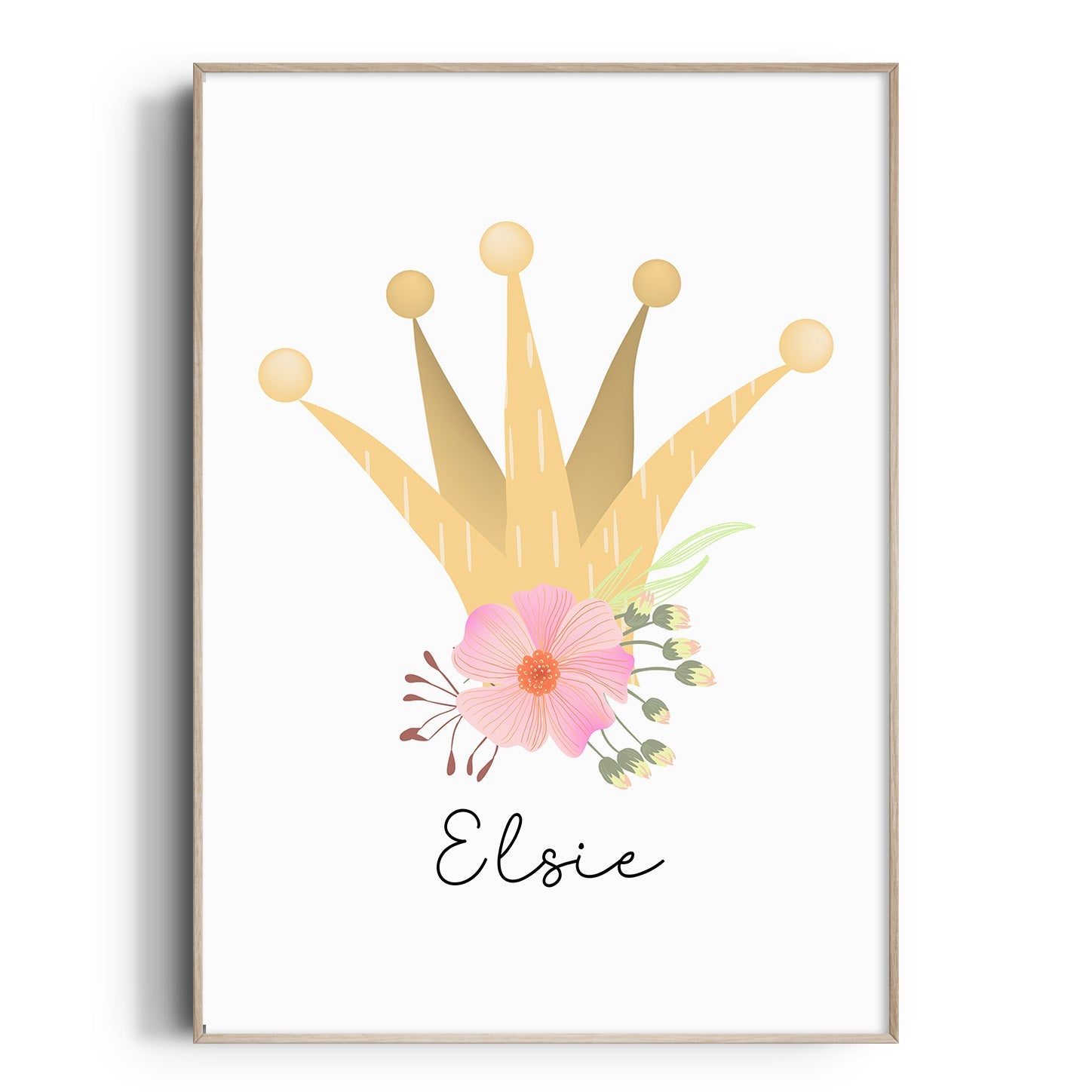 Crown Name Print
