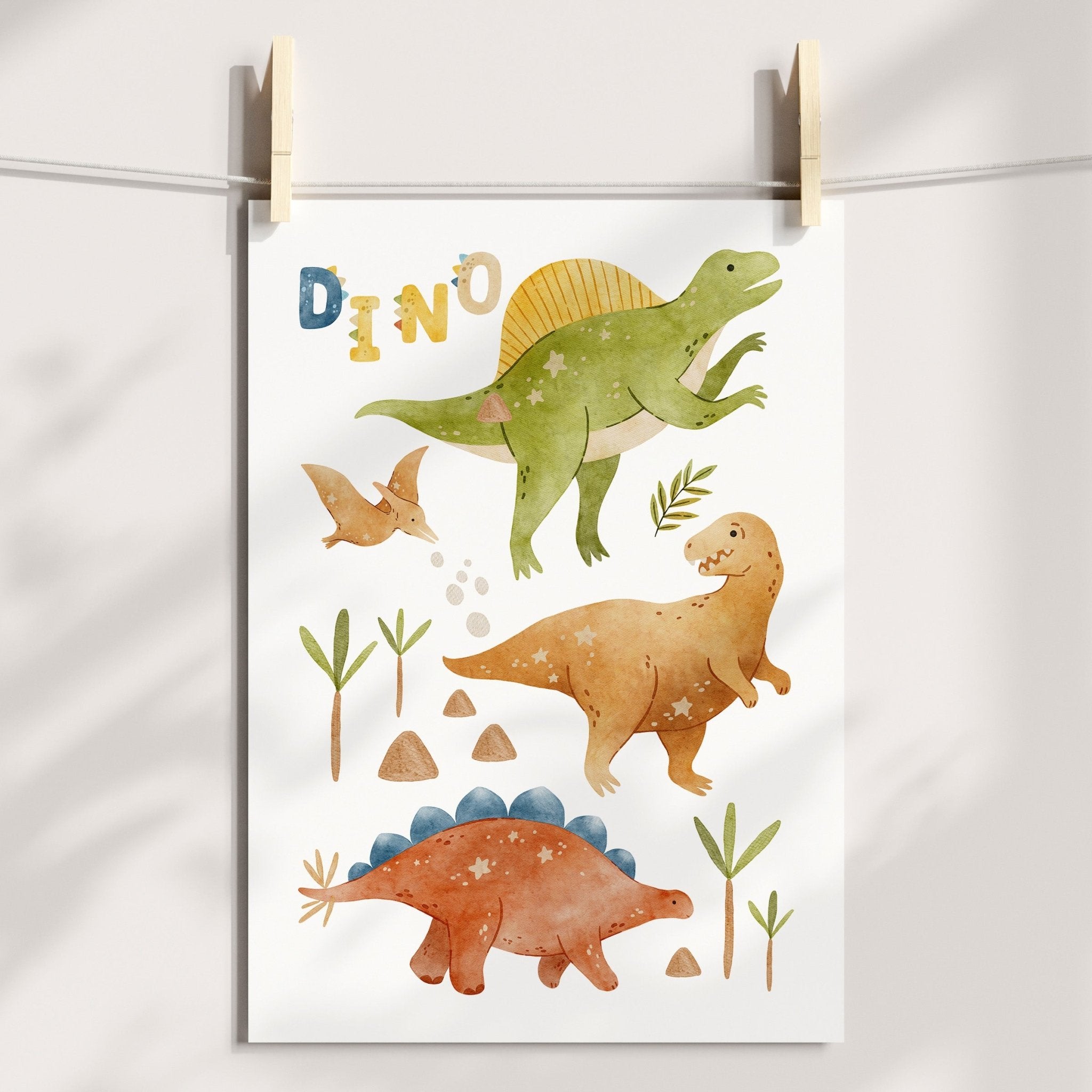 Dinosaur Print