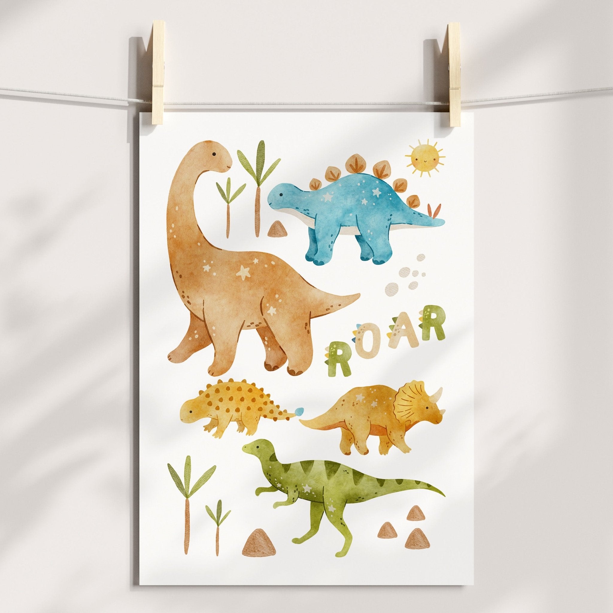 Dinosaur Print