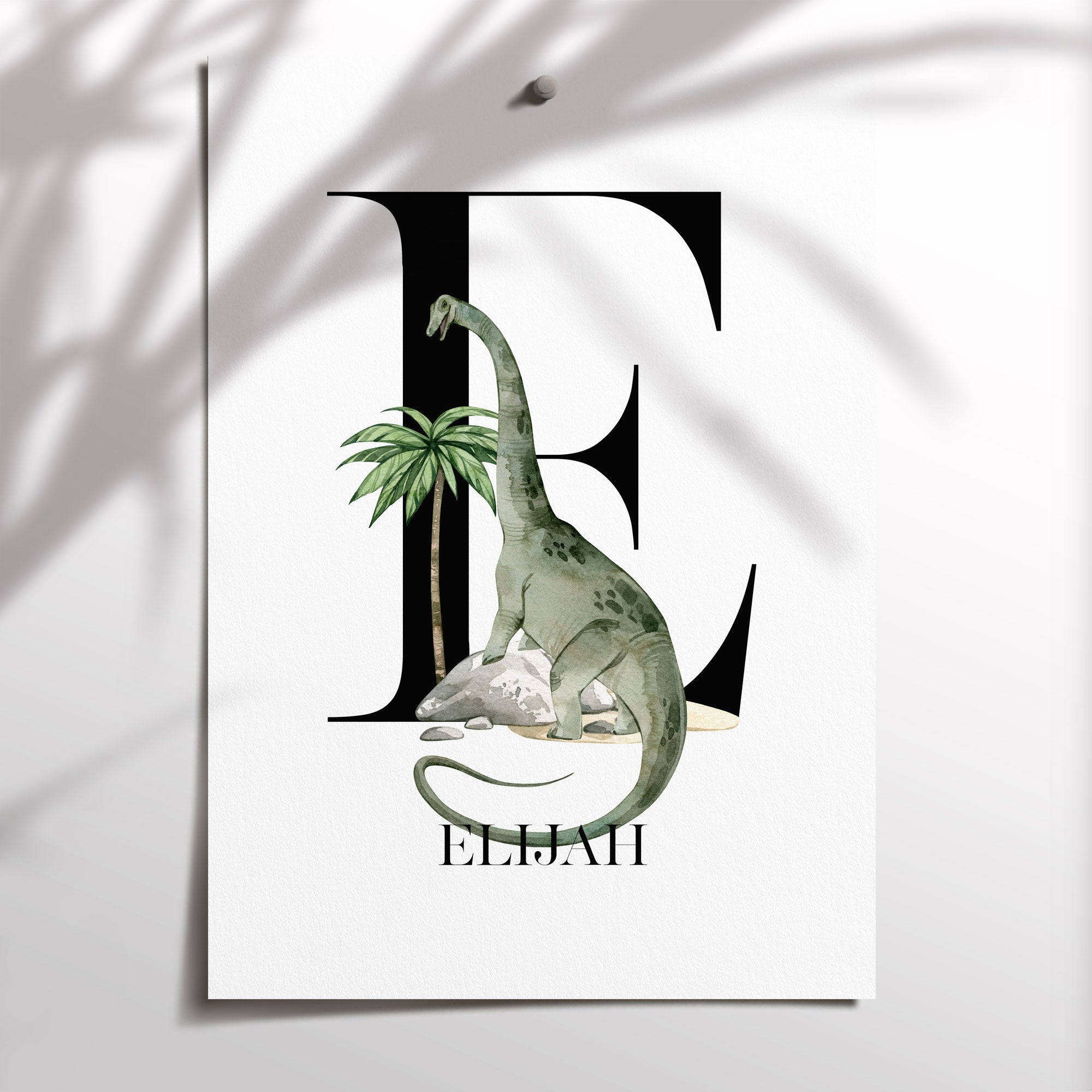Diplodocus Name Print