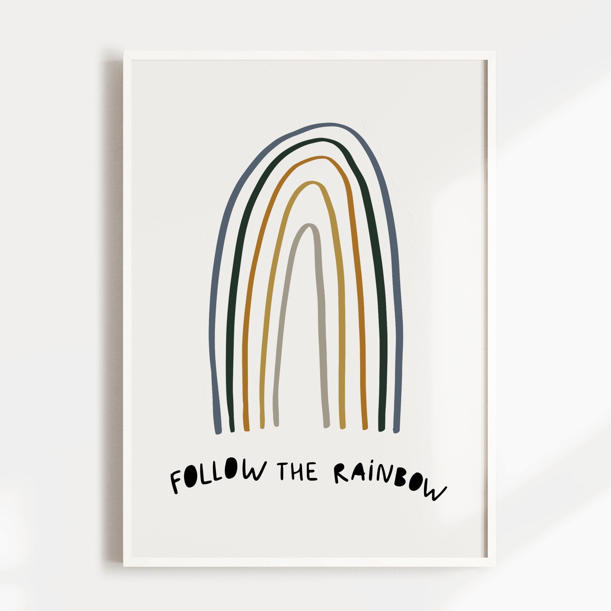 Follow The Rainbow Print