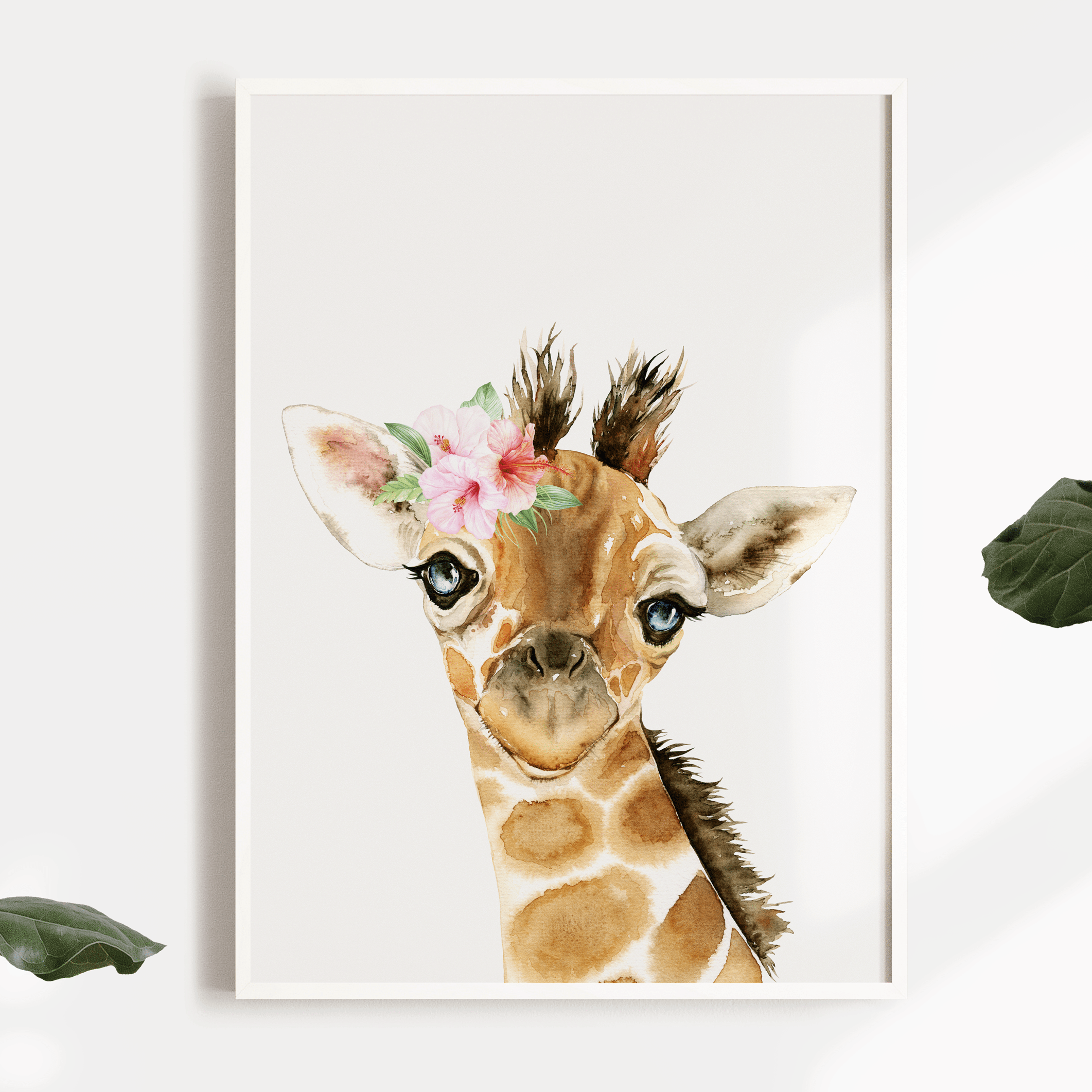 Panda, Elephant & Giraffe Prints