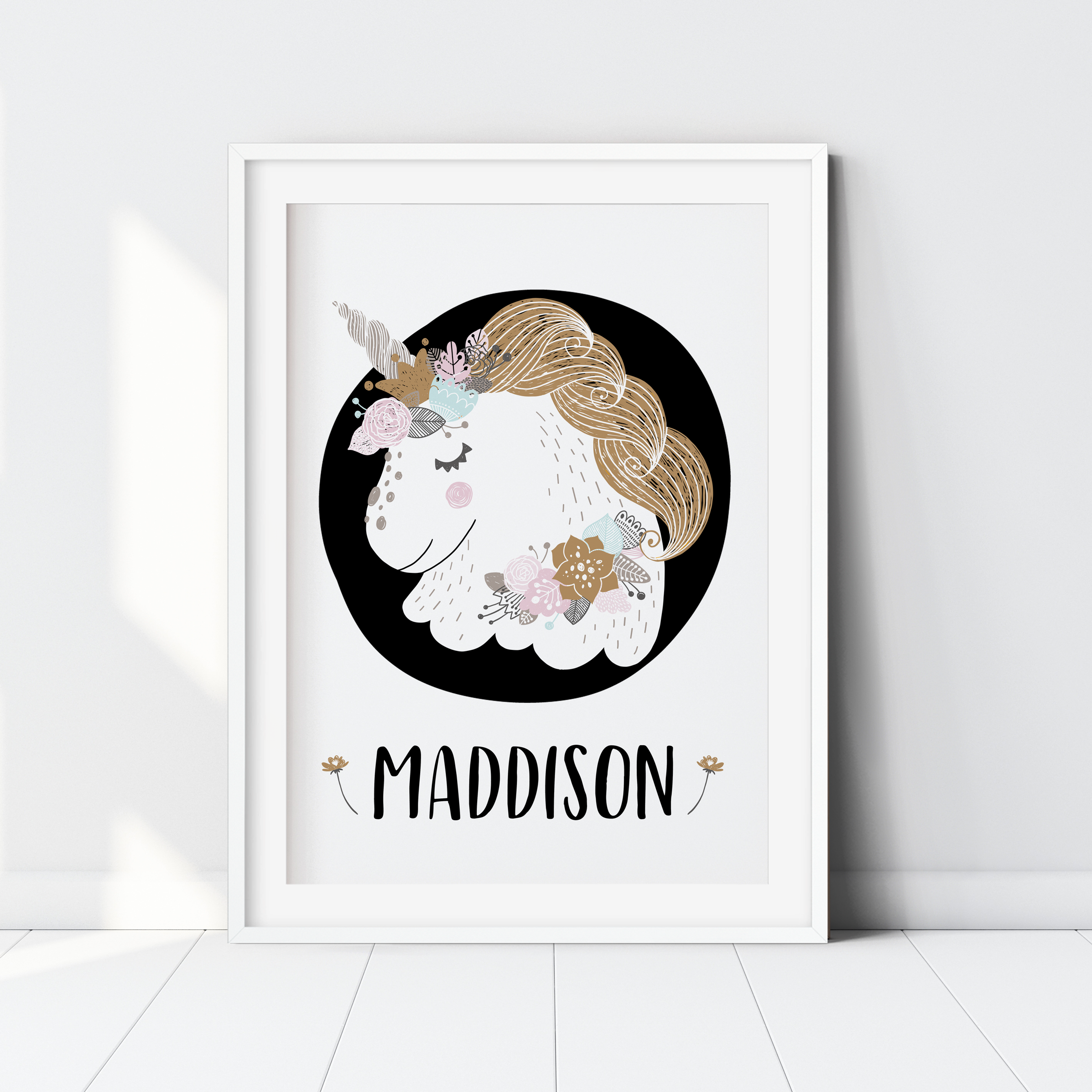 Unicorn Name Print
