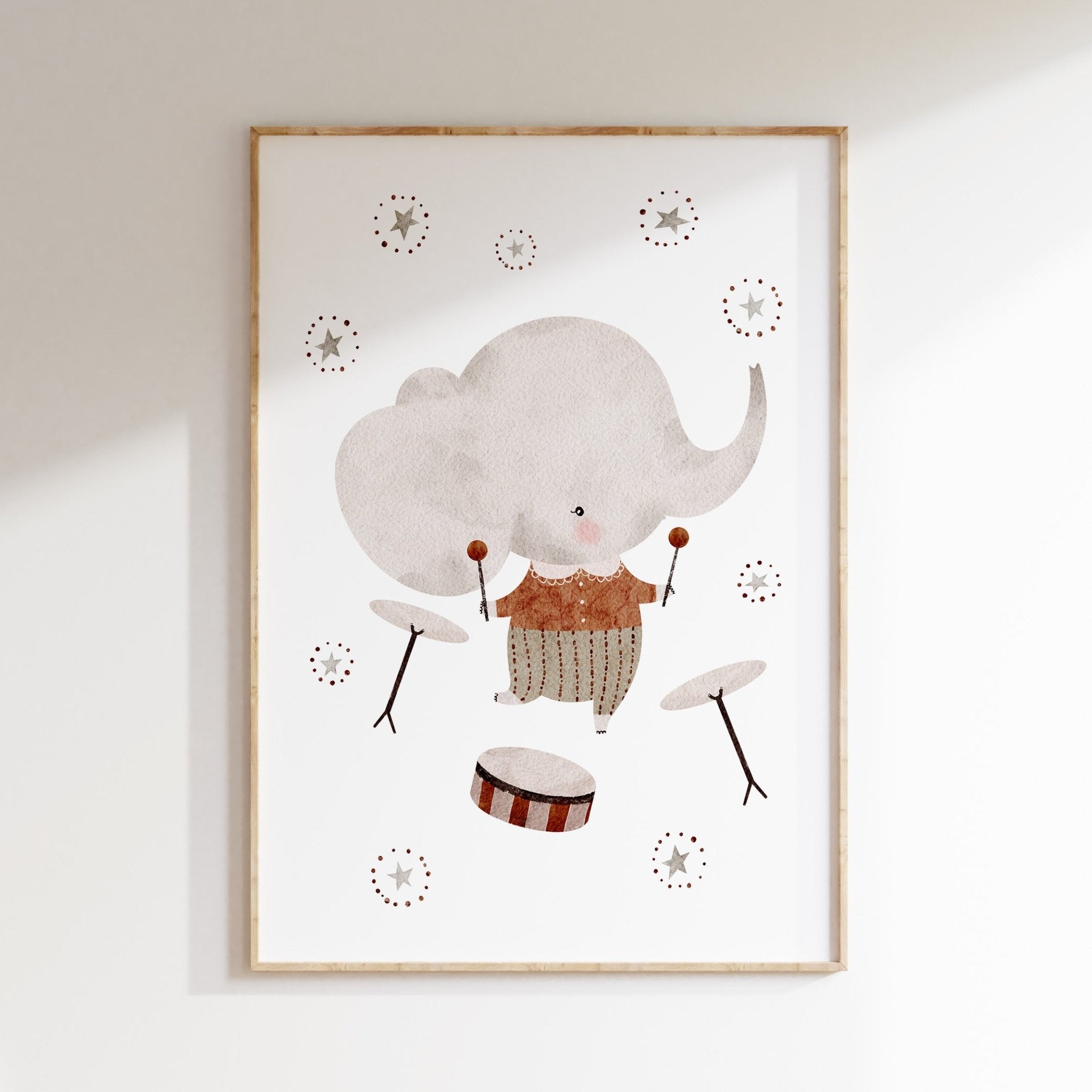 Jungle Jazz Elephant Print