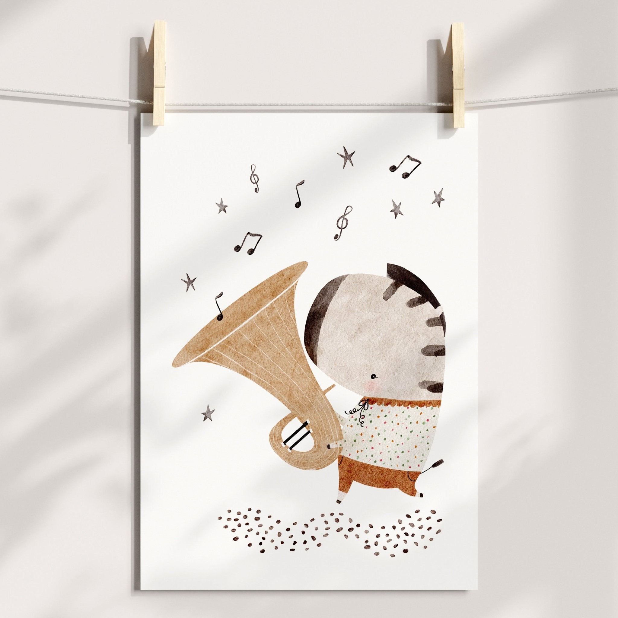 Jungle Jazz Zebra Print
