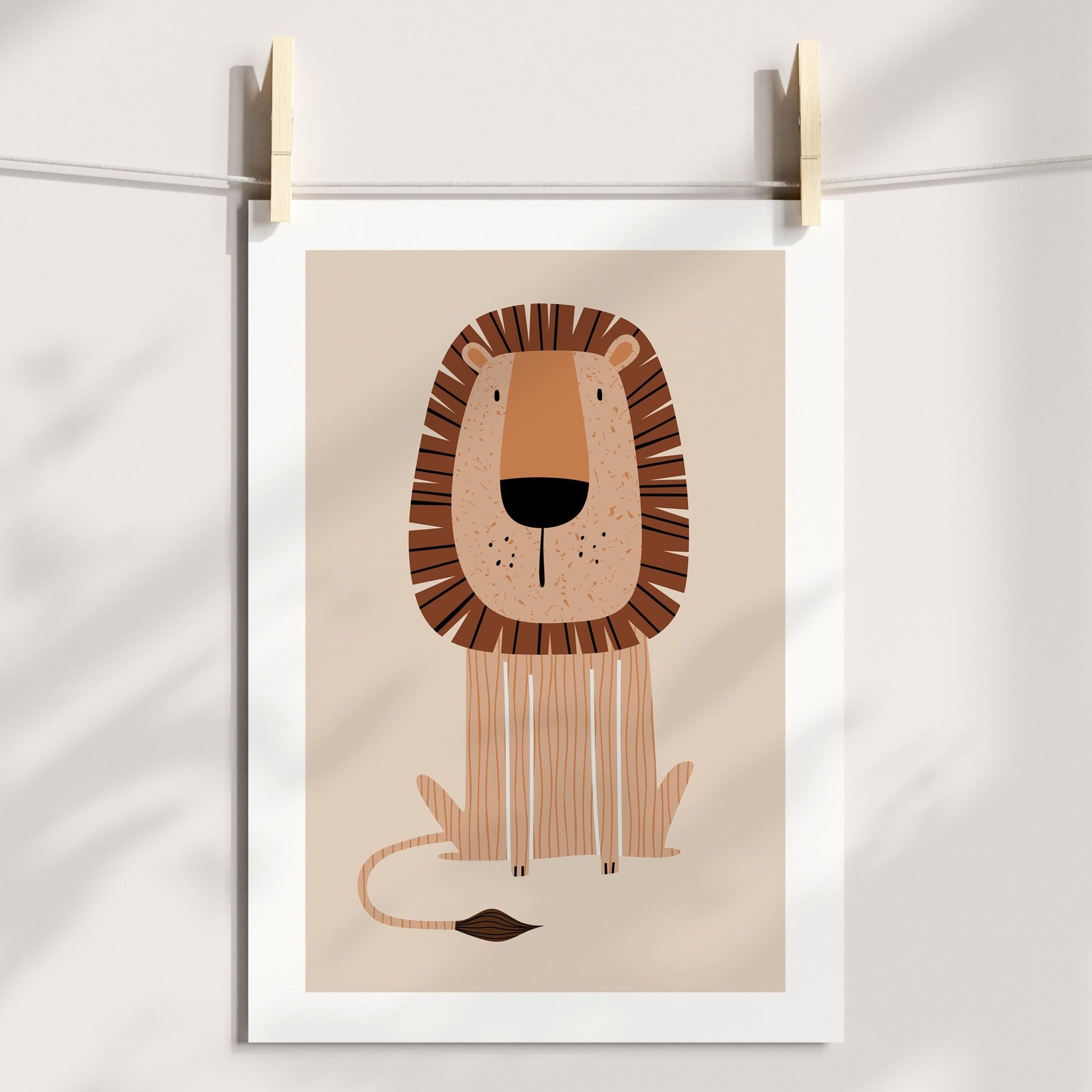 Lion Print