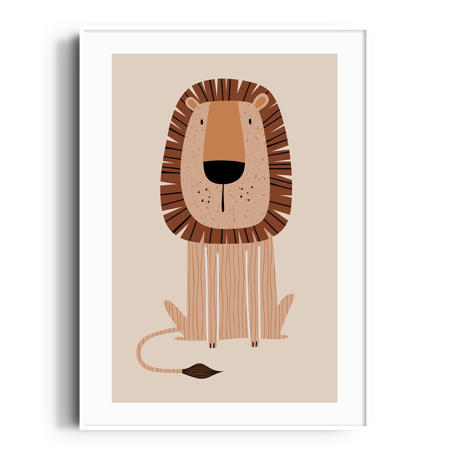 Lion Print